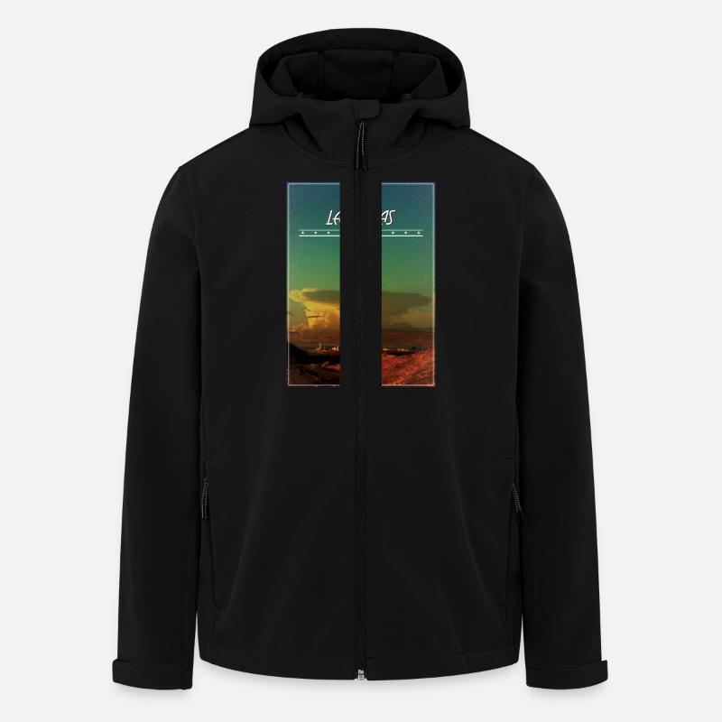 Las Vegas - Men’s Recycled Softshell Jacket by Stanley/Stella - black