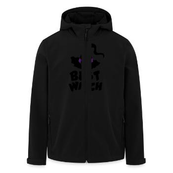 Best Witch, Hexe, Halloween, Zauberei, Magie, Fun - Recycelte Männer Softshell-Jacke von Stanley/Stella - Schwarz - Vorne - AI Model Male 185 light (185cm)