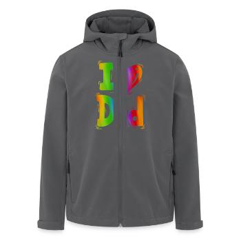 i love you dad dad favorite Best Father pops dad - Men’s Recycled Softshell Jacket by Stanley/Stella - black - Front - AI Model Male 185 light (185cm)