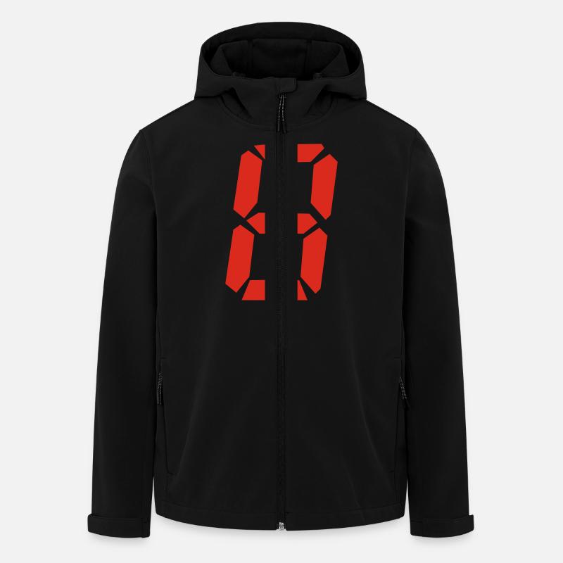 8 - Recycelte Männer Softshell-Jacke von Stanley/Stella - Schwarz