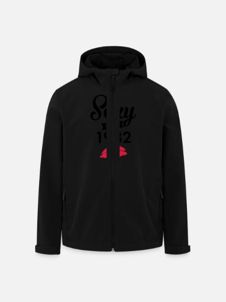 Sexy Since 1982 - Men’s Recycled Softshell Jacket by Stanley/Stella - black