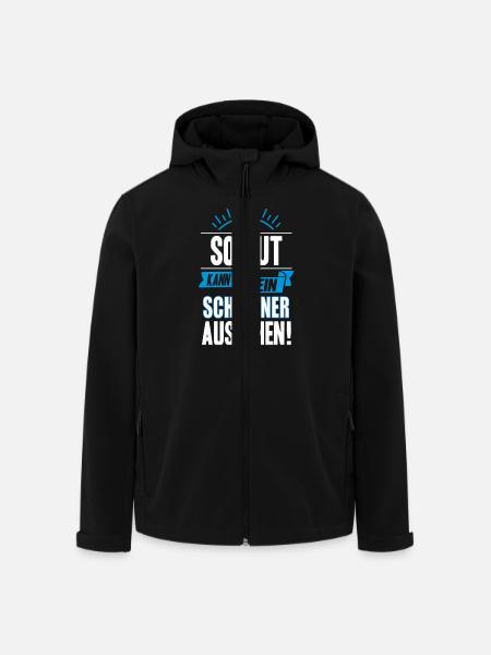 SCHAFFNER - Recycelte Männer Softshell-Jacke von Stanley/Stella - Schwarz