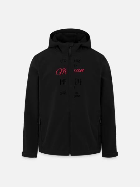 Maman et Infirmière - Veste softshell homme en polyester recyclé Stanley/Stella - noir