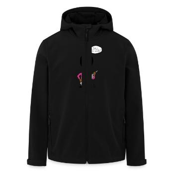Herbie Hancock - Recycelte Männer Softshell-Jacke von Stanley/Stella - Schwarz - Vorne - AI Model Male 185 light (185cm)