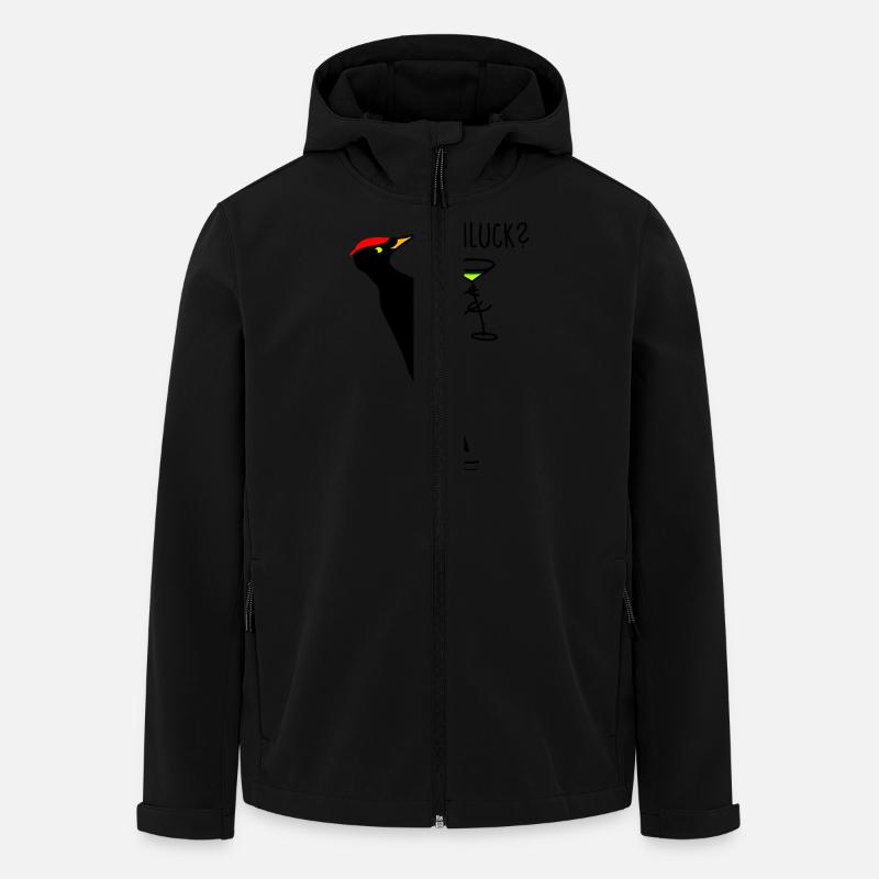Schluck? - Men’s Recycled Softshell Jacket by Stanley/Stella - black