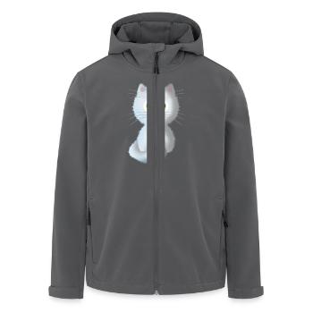 Catégorie 4 - Veste softshell homme en polyester recyclé Stanley/Stella - charbon - Devant - AI Model Male 185 light (185cm)