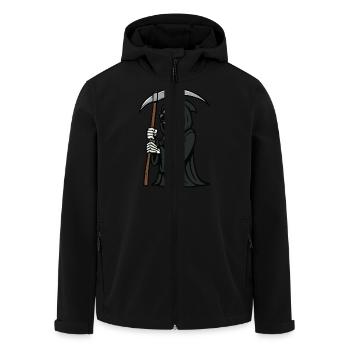 sensenmann sonnenbrille - Recycelte Männer Softshell-Jacke von Stanley/Stella - Schwarz - Vorne - AI Model Male 185 light (185cm)