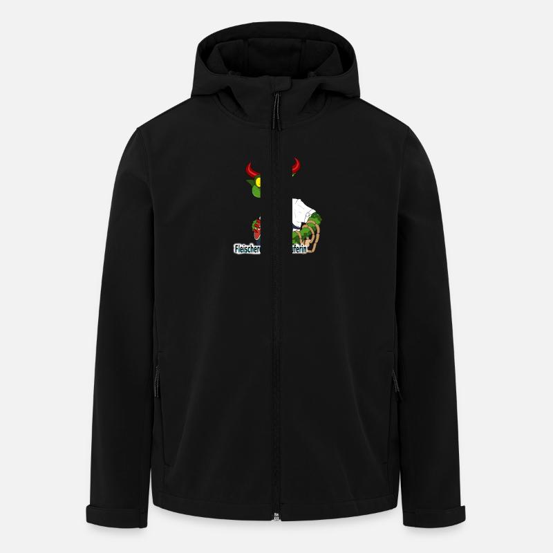 Fleischereifachverkäuferin - Recycelte Männer Softshell-Jacke von Stanley/Stella - Schwarz
