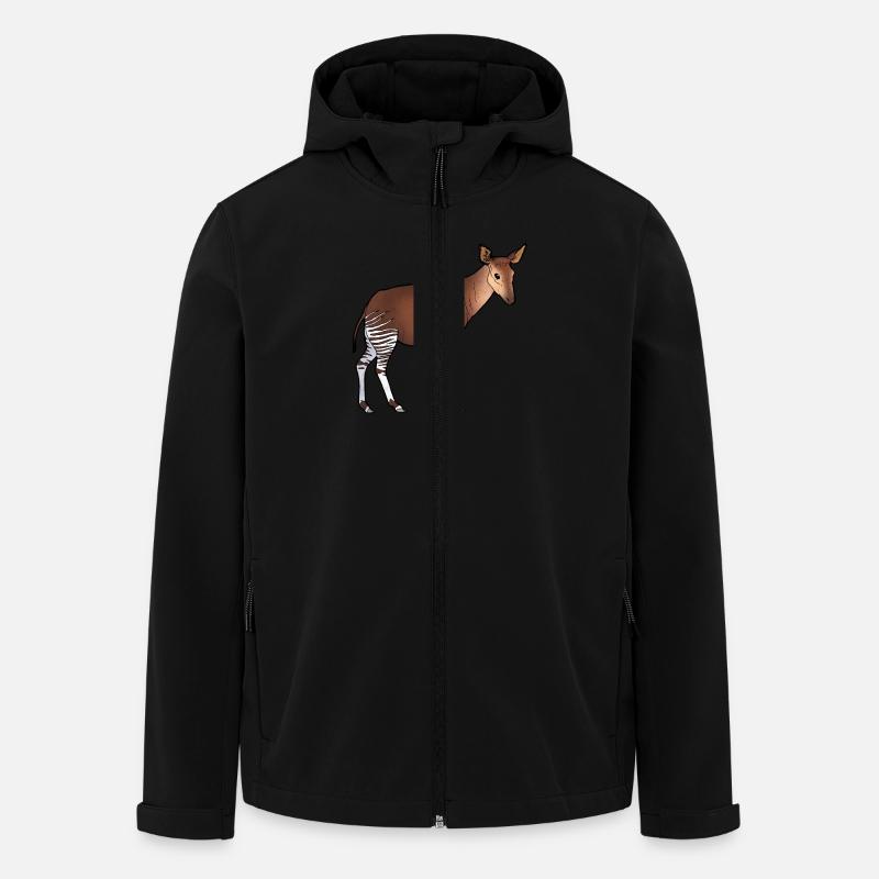 Okapi 02 - Veste softshell homme en polyester recyclé Stanley/Stella - noir