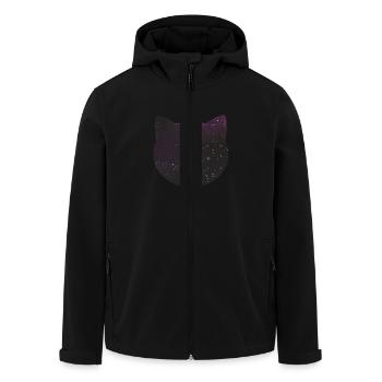 Luna - Recycelte Männer Softshell-Jacke von Stanley/Stella - Schwarz - Vorne - AI Model Male 185 light (185cm)