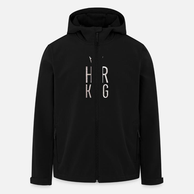 King // Partnershirt (Silver Edition) - Recycelte Männer Softshell-Jacke von Stanley/Stella - Schwarz