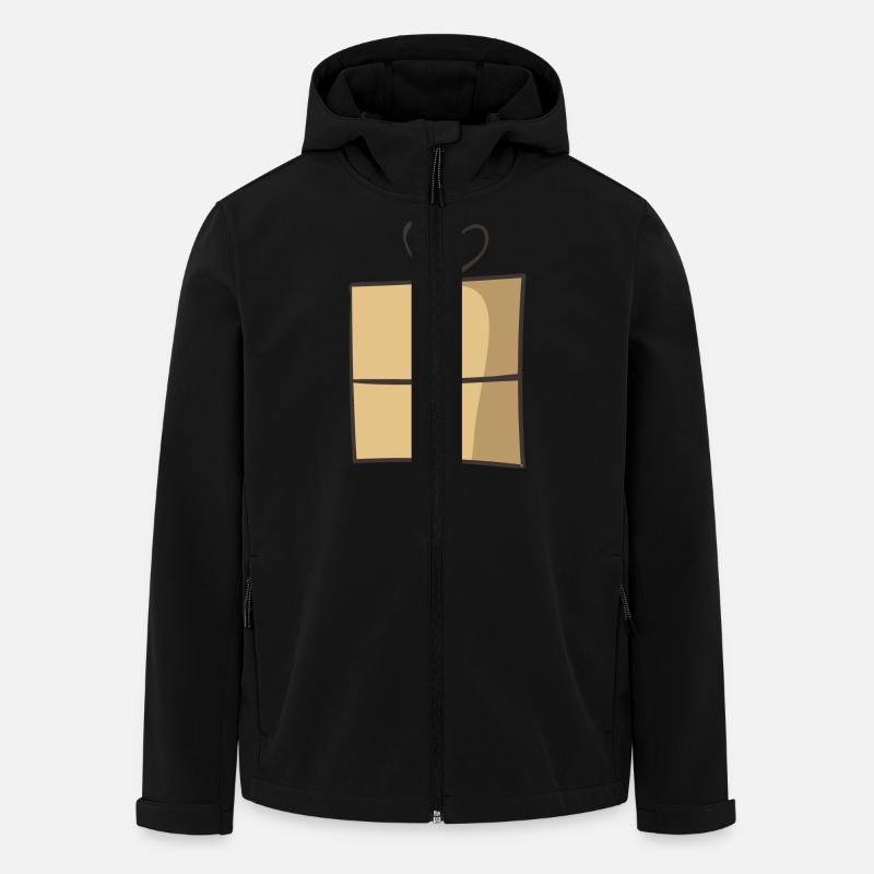 present 3 - Veste softshell homme en polyester recyclé Stanley/Stella - noir