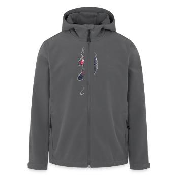 Cooles Zombie Swag Geschenk - Recycelte Männer Softshell-Jacke von Stanley/Stella - Anthrazit - Vorne - AI Model Male 185 light (185cm)