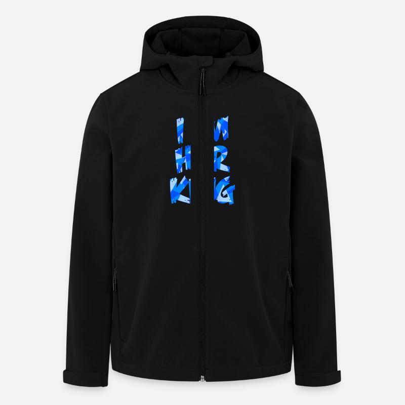 I'M HER KING - Recycelte Männer Softshell-Jacke von Stanley/Stella - Schwarz