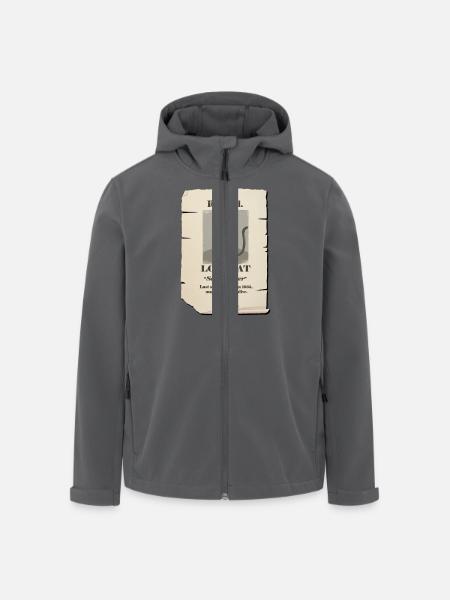 catfinal - Recycelte Männer Softshell-Jacke von Stanley/Stella - Schwarz