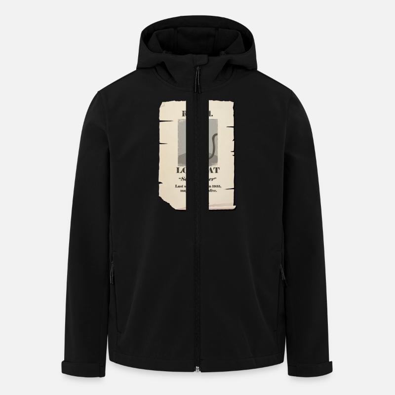 catfinal - Men’s Recycled Softshell Jacket by Stanley/Stella - black