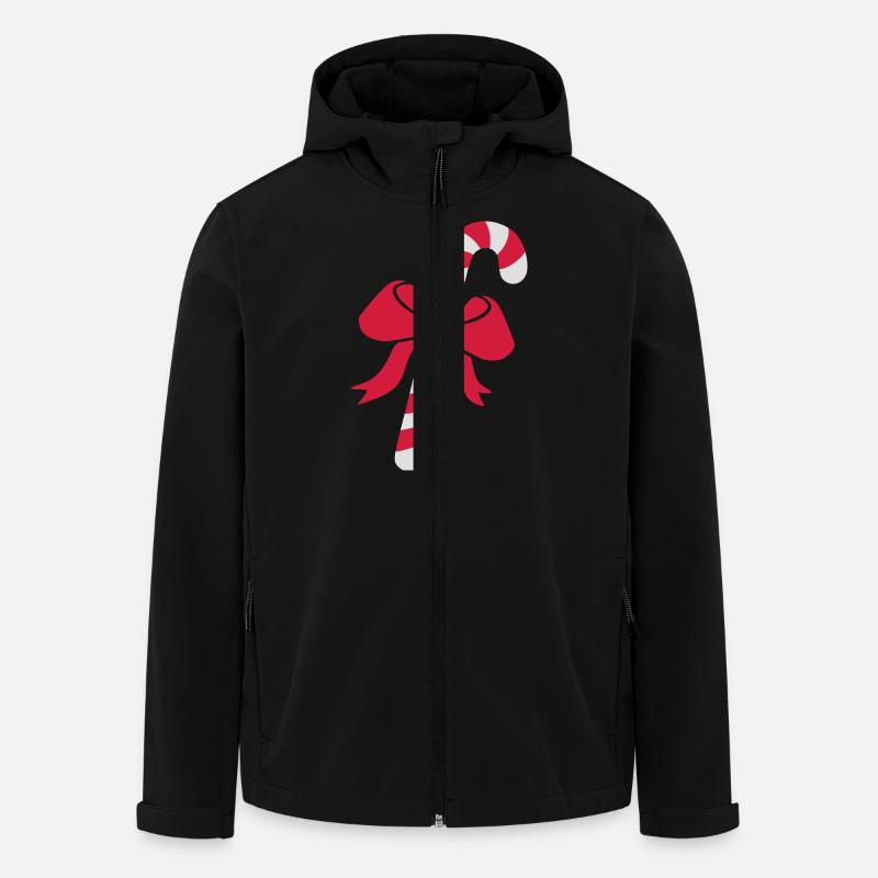 Sucre d'orge - Veste softshell homme en polyester recyclé Stanley/Stella - noir