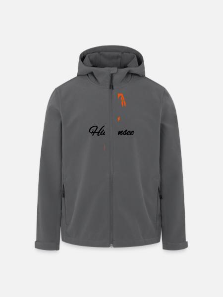 Hiddensee - Recycelte Männer Softshell-Jacke von Stanley/Stella - Schwarz