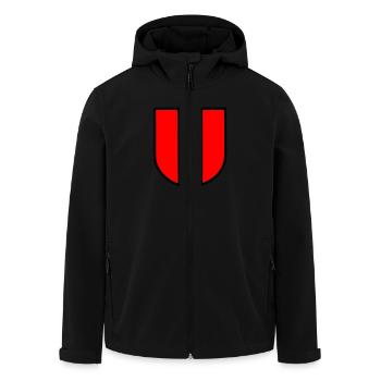 blason Amsterdam Hollande ville hollandaise - Veste softshell homme en polyester recyclé Stanley/Stella - noir - Devant - AI Model Male 185 light (185cm)