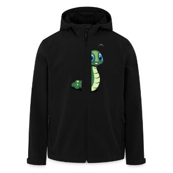 chenille doux doux enfant - Veste softshell homme en polyester recyclé Stanley/Stella - noir - Devant - AI Model Male 185 light (185cm)