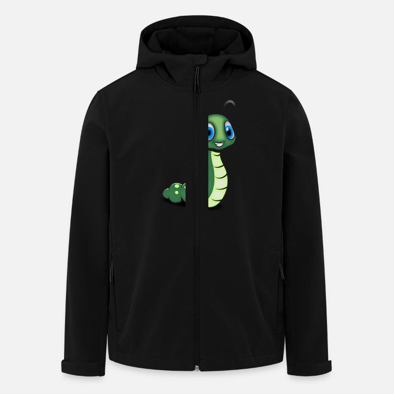 chenille doux doux enfant - Veste softshell homme en polyester recyclé Stanley/Stella - noir
