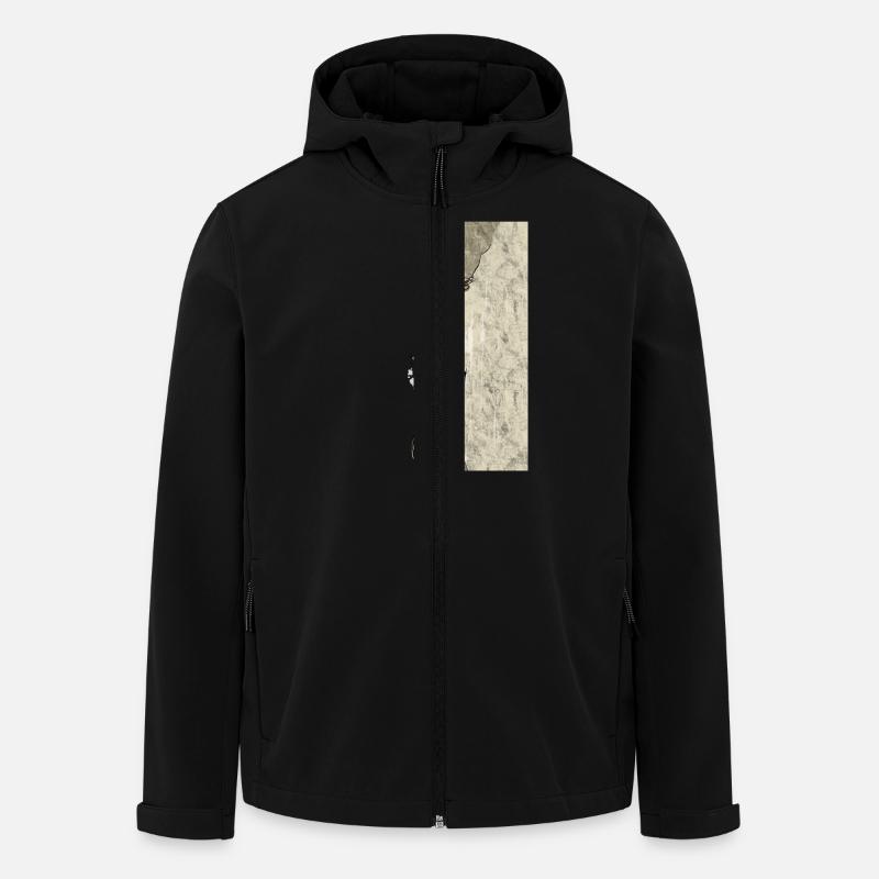 Verschneidungsklettern - Recycelte Männer Softshell-Jacke von Stanley/Stella - Schwarz