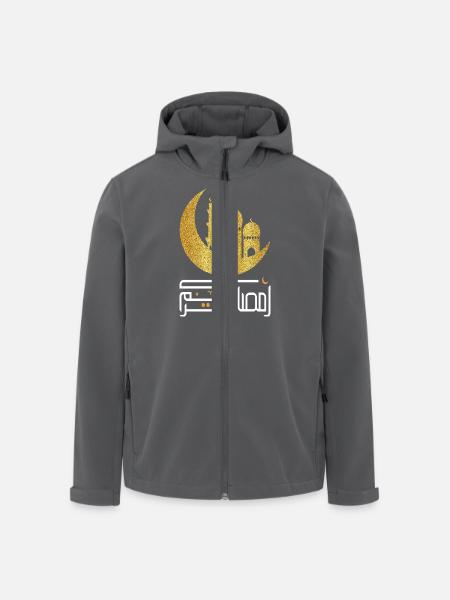 Ramadan Mubarak - Men’s Recycled Softshell Jacket by Stanley/Stella - black