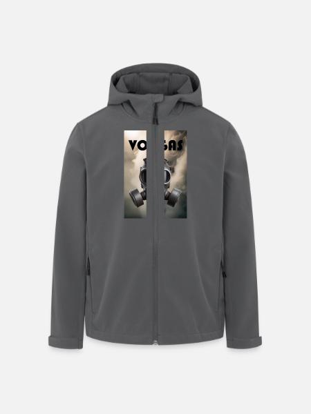 Vollgas - Recycelte Männer Softshell-Jacke von Stanley/Stella - Schwarz