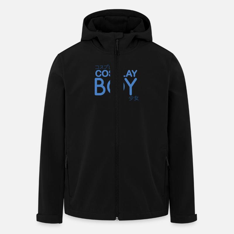 Cosplay Boy Geschenk - Recycelte Männer Softshell-Jacke von Stanley/Stella - Schwarz