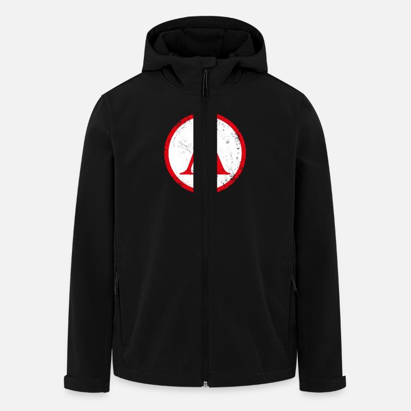 Spartan shield used - Recycelte Männer Softshell-Jacke von Stanley/Stella - Schwarz