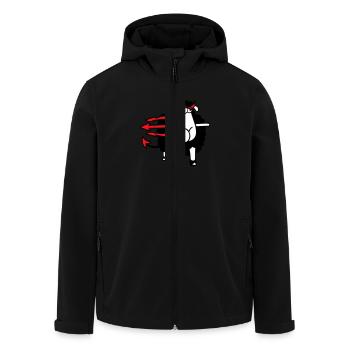 Sheep Devil Satan Hell Evil Trident Horns Cool - Men’s Recycled Softshell Jacket by Stanley/Stella - black - Front - AI Model Male 185 light (185cm)