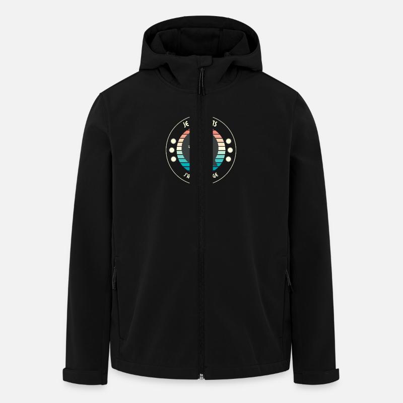 Ich kann nicht DIY - Recycelte Männer Softshell-Jacke von Stanley/Stella - Schwarz
