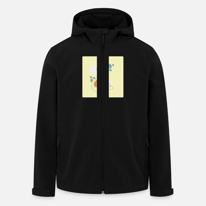 Fox - Men’s Recycled Softshell Jacket by Stanley/Stella - black