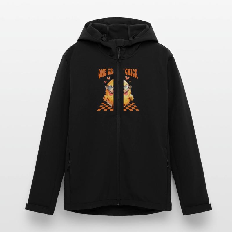 Easter Easter Bunny Easter Eve Easter Sunday Easter Egg Spring Men’s Recycled Softshell Jacket Discoverer by Stanley/Stella