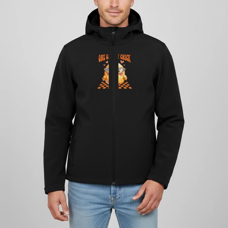 Easter Easter Bunny Easter Eve Easter Sunday Easter Egg Spring Men’s Recycled Softshell Jacket Discoverer by Stanley/Stella