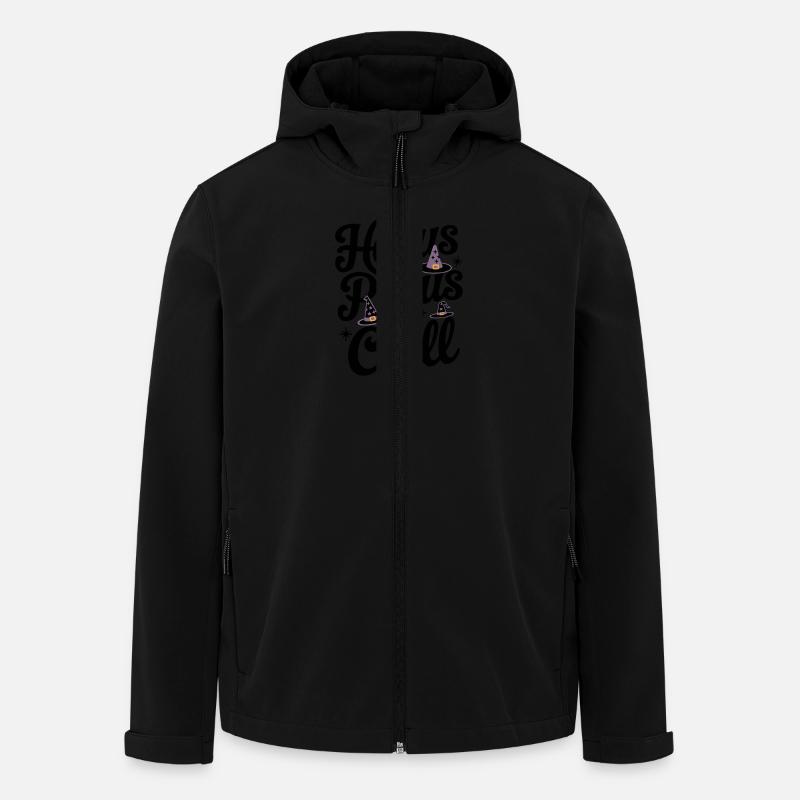 Hocus Pocus & Chill - Recycelte Männer Softshell-Jacke von Stanley/Stella - Schwarz