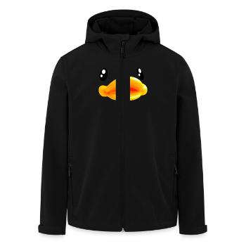 canard canards duck enfants bain - Veste softshell homme en polyester recyclé Stanley/Stella - noir - Devant - AI Model Male 185 light (185cm)