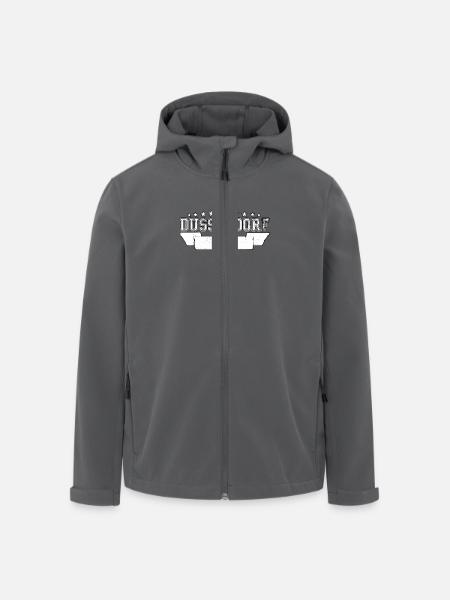 Düsseldorf - Recycelte Männer Softshell-Jacke von Stanley/Stella - Schwarz