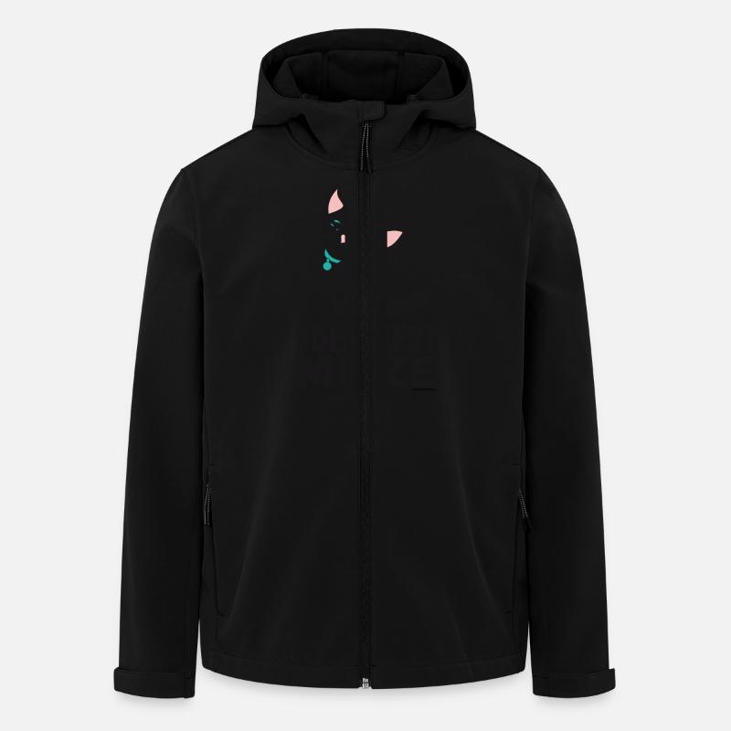 Volksfest Mieze - Recycelte Männer Softshell-Jacke von Stanley/Stella - Schwarz