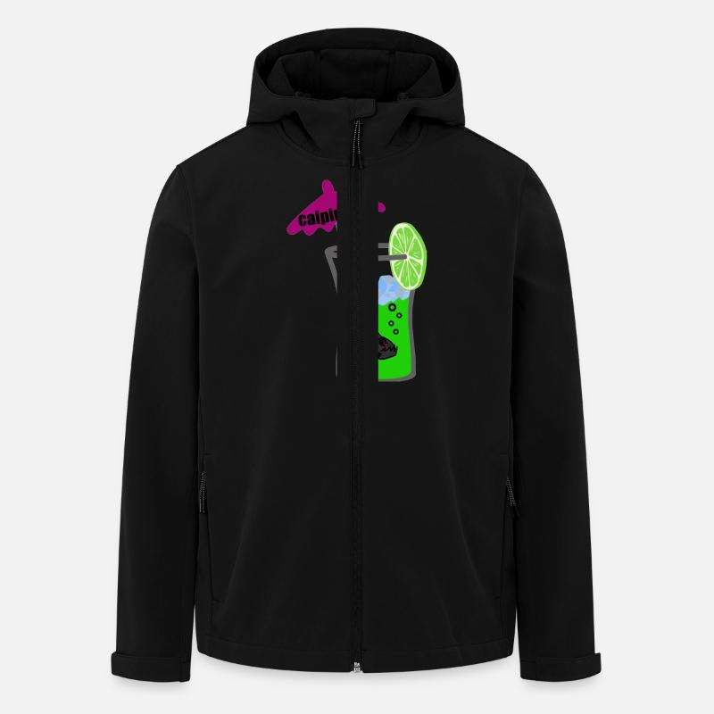 caipirinha - Recycelte Männer Softshell-Jacke von Stanley/Stella - Schwarz