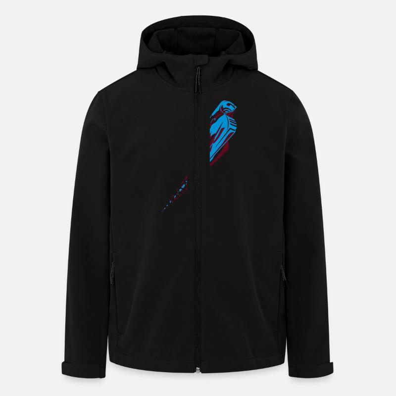 rocketeer - Recycelte Männer Softshell-Jacke von Stanley/Stella - Schwarz