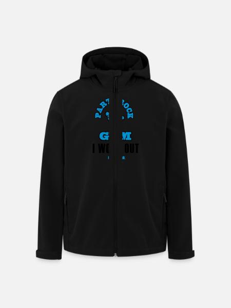 party rock gym - Men’s Recycled Softshell Jacket by Stanley/Stella - black