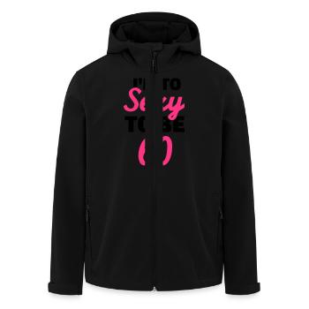 Sexy 60 Birthday - Men’s Recycled Softshell Jacket by Stanley/Stella - black - Front - AI Model Male 185 light (185cm)