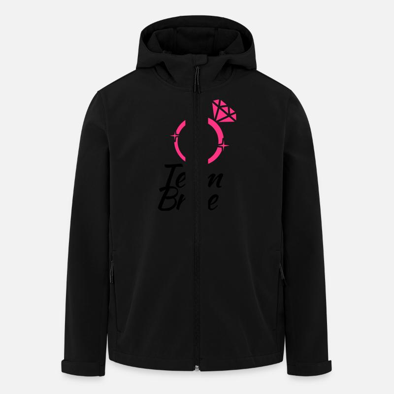 Junggesellen abschied - Recycelte Männer Softshell-Jacke von Stanley/Stella - Schwarz