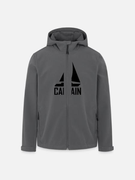 captain - Recycelte Männer Softshell-Jacke von Stanley/Stella - Schwarz