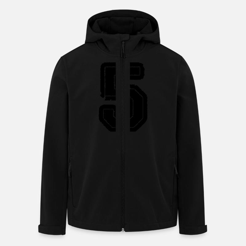 5 - Men’s Recycled Softshell Jacket by Stanley/Stella - black