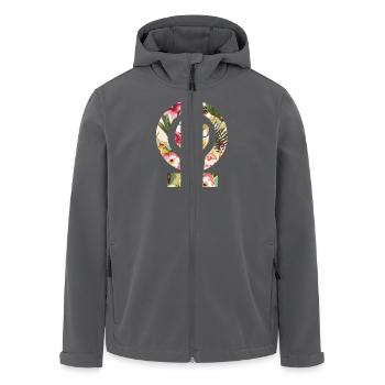 Feministen Faust - Gleichberechtigung -Frauenrecht - Recycelte Männer Softshell-Jacke von Stanley/Stella - Anthrazit - Vorne - AI Model Male 185 light (185cm)