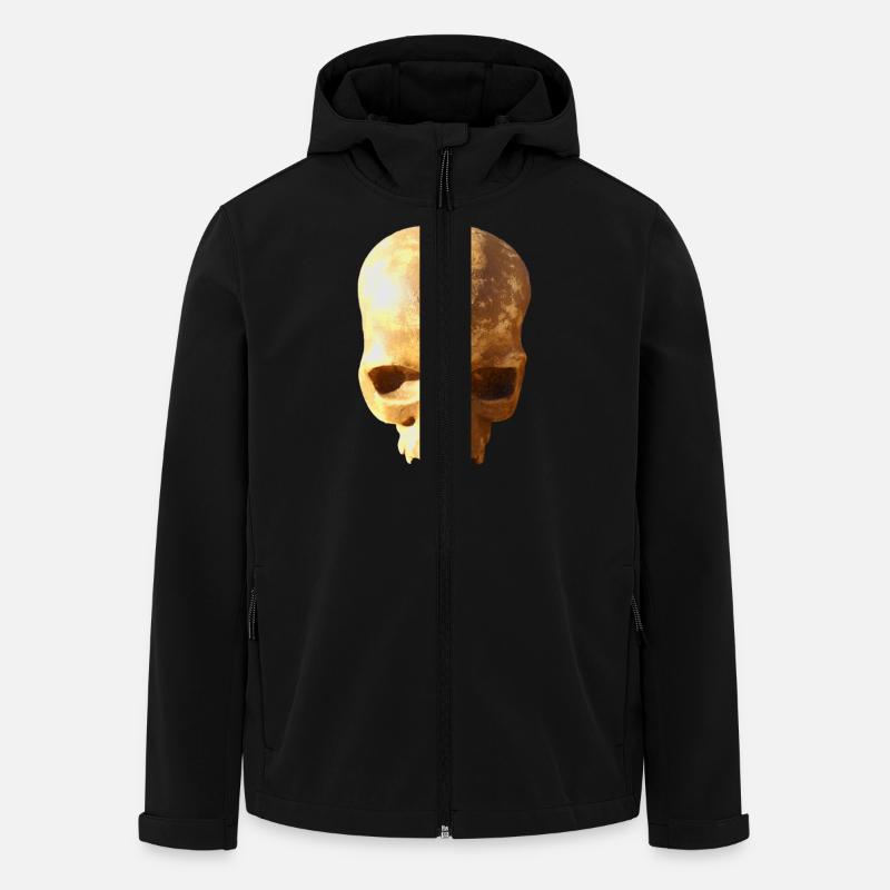 Skull background - Men’s Recycled Softshell Jacket by Stanley/Stella - black