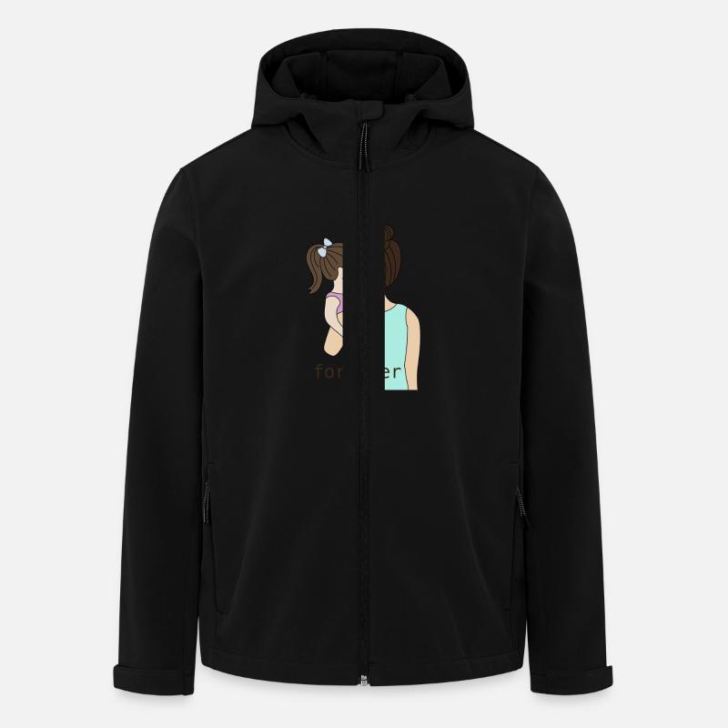 Forever Mom - Men’s Recycled Softshell Jacket by Stanley/Stella - black