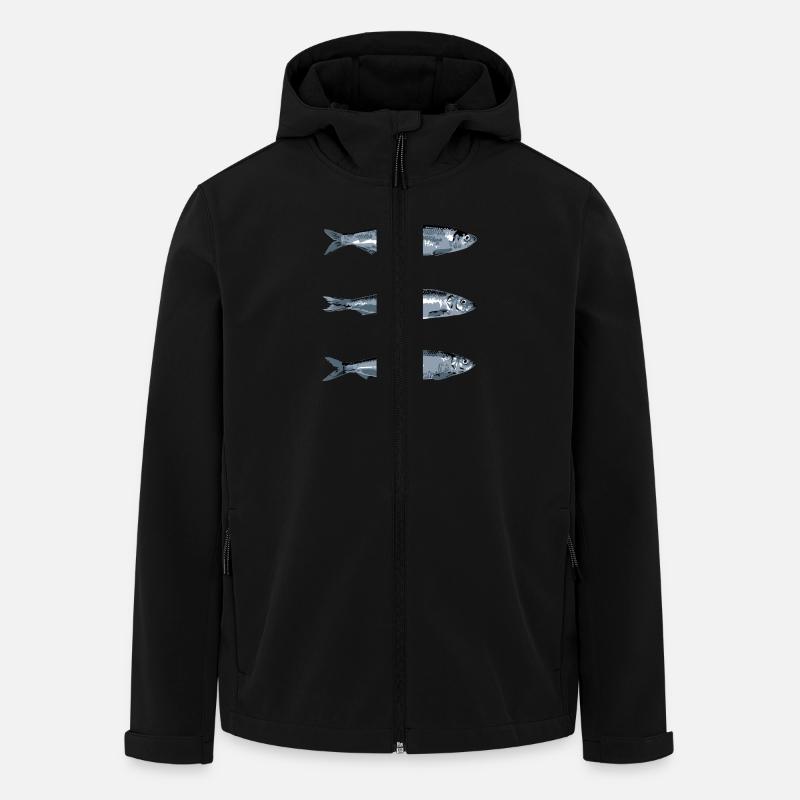 Haring - Men’s Recycled Softshell Jacket by Stanley/Stella - black